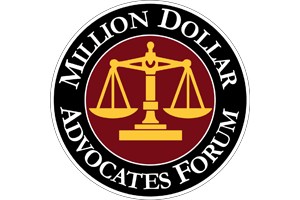 Million Dollar Advocated Forum badge