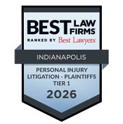 Best Law Firms Raked By Best Lawyers | Indianapolis | Personal Injury Litigation - Plaintiffs | Tier 1 | 2026