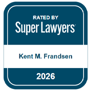 Rated By Super Lawyers | Rising Stars | Kent M. Frandsen | 2026