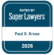Rated By Super Lawyers | Rising Stars | Paul S. Kruse | 2026