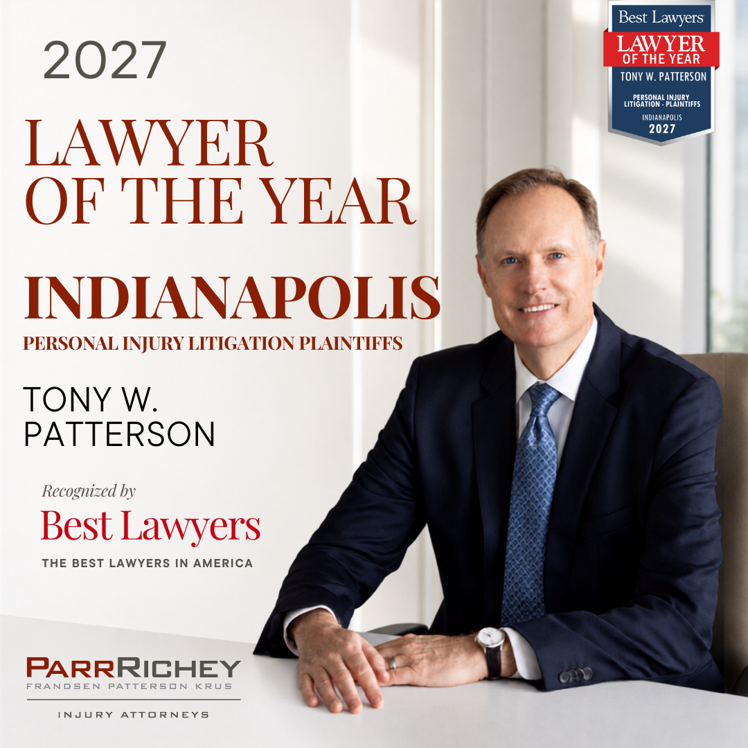 2027 Lawyer of the Year Indianapolis Personal Injury Litigation Plaintiffs Tony W. Patterson Recognized by Best Lawyers The Best Lawyers in America
